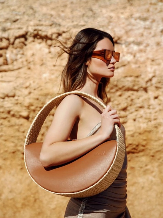 Mam Handbags - MAM RAFFIA ROUND medium BAG